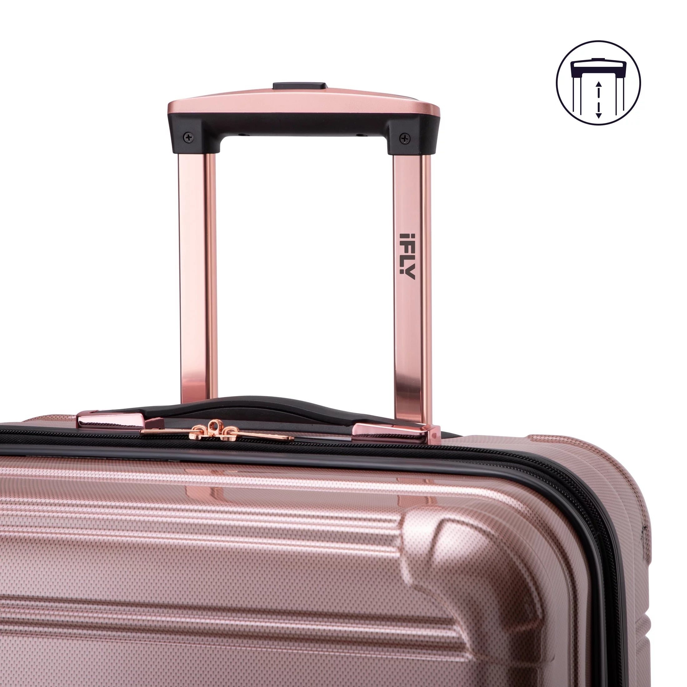 24" Hardside Fibertech Checked Luggage H8299