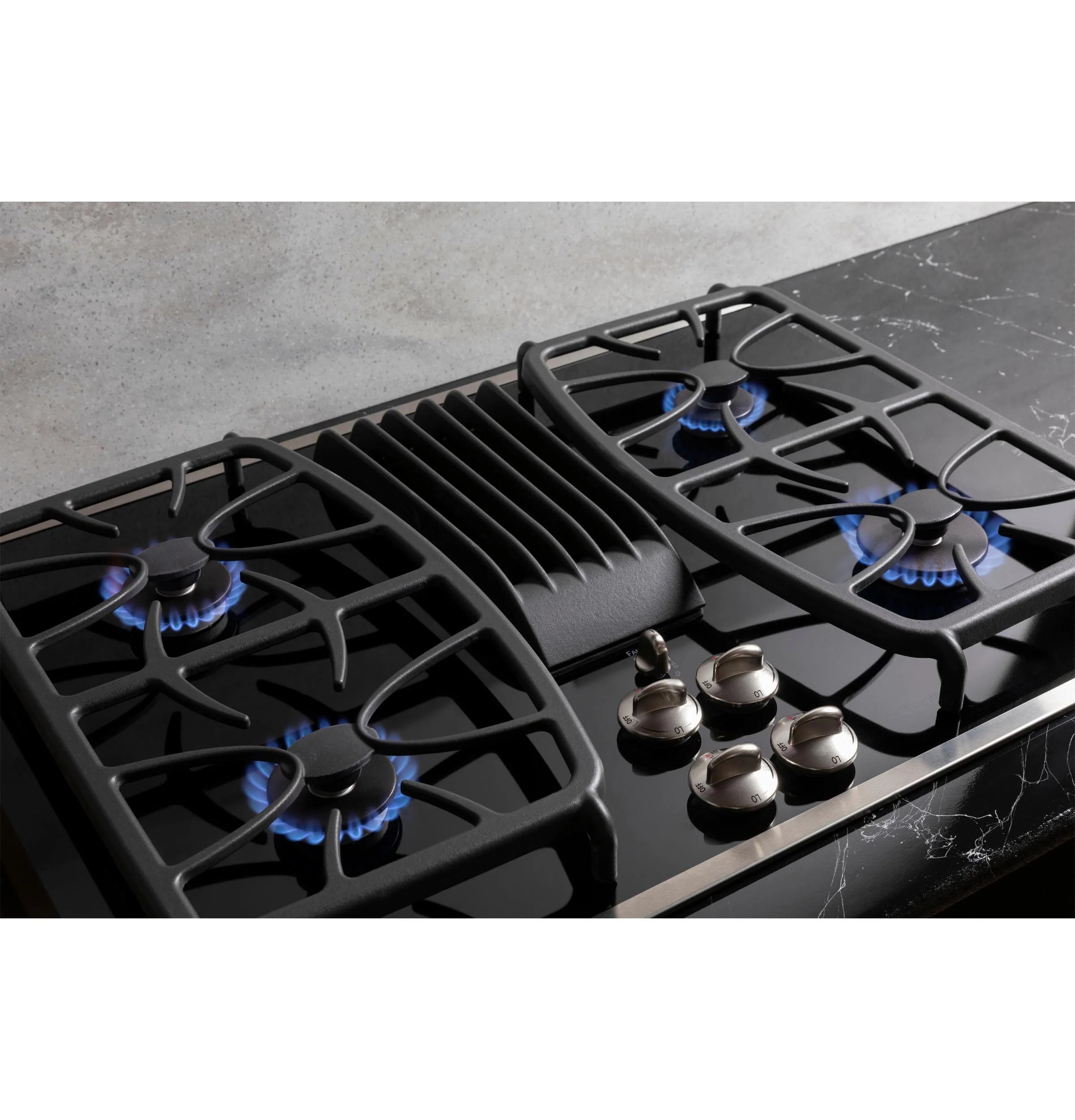 Black Gas Cooktop C3856