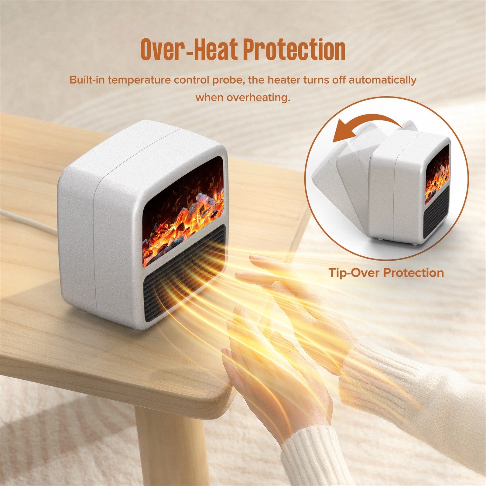 Small Ceramic Electric Space Heater Z110