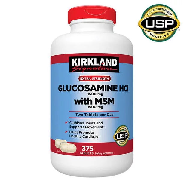 375 Tablets Glucosamine with MSM F91643