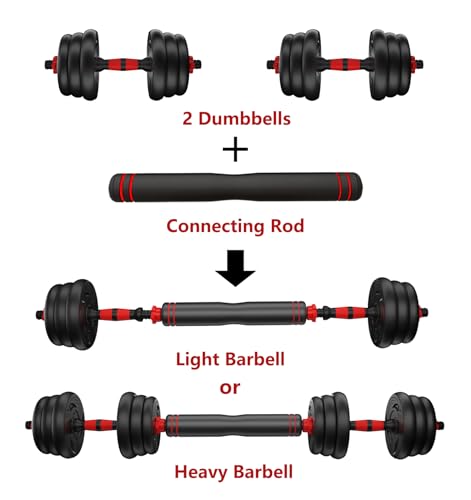 Adjustable Dumbbells Weights Set 20lbs/33lbs/44lbs O472