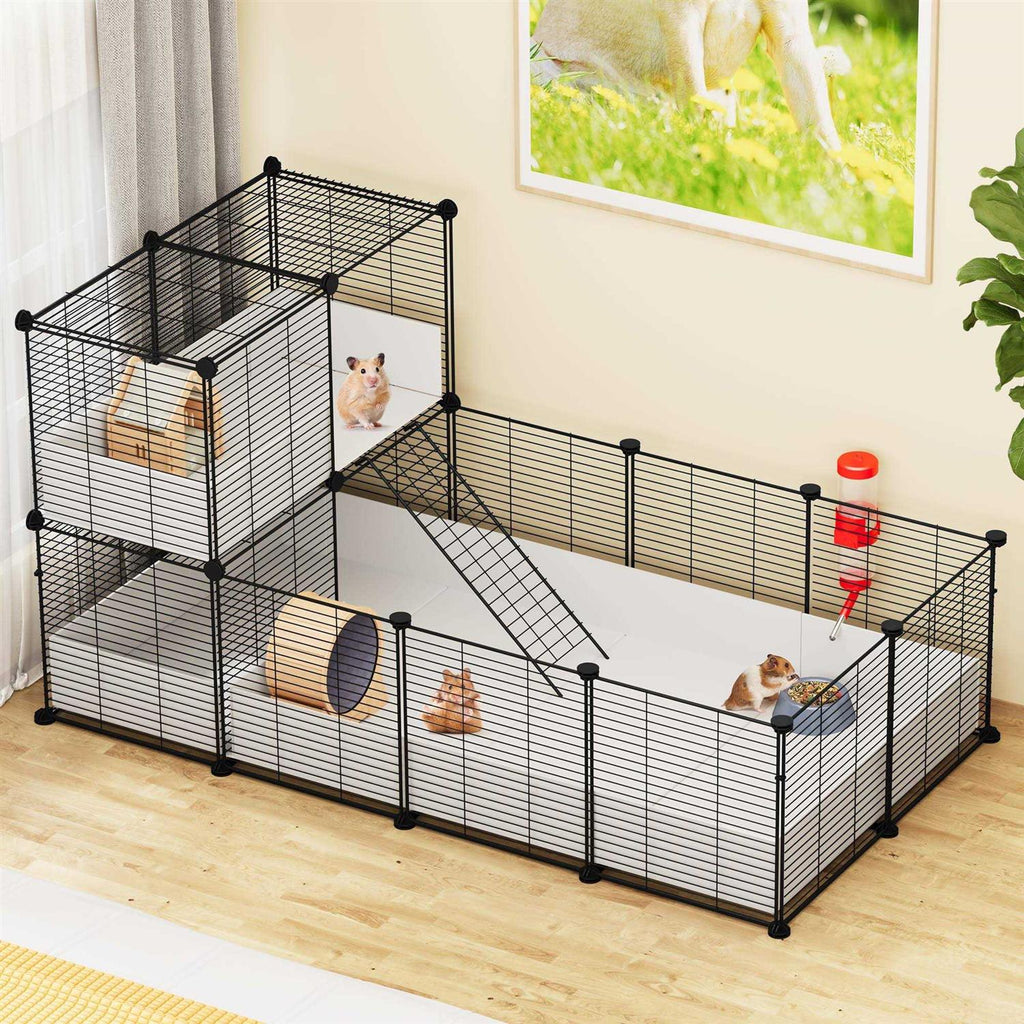 Guinea Pig Cage with Waterproof Plastic Liner H5722