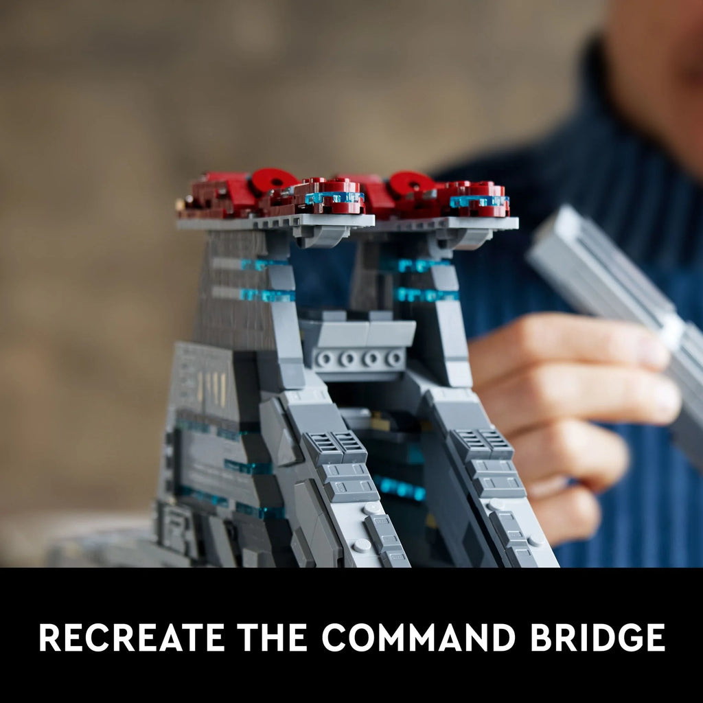 LEGO Star Wars Venator-Class Republic Attack Cruiser Building Set with Captain Rex Minifigure R757457