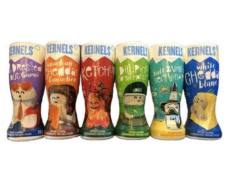 Kernels Popcorn Seasoning Bundle 6 Flavours O3047