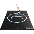 10' x 10' Black Wrestling Mat O5065