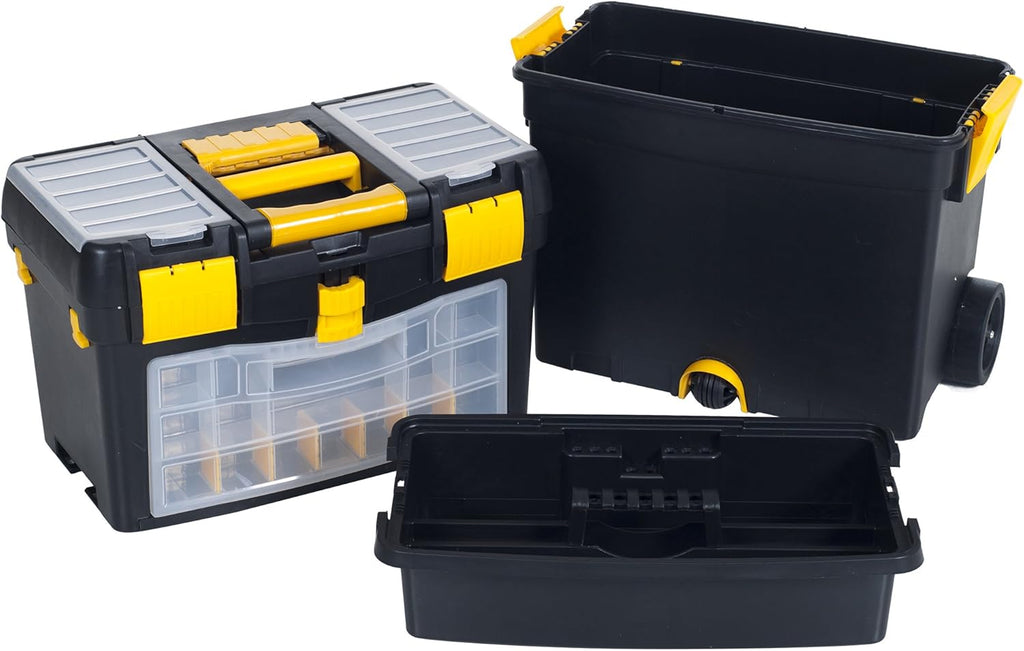 Black Stackable Tool Chest with Drawers L720