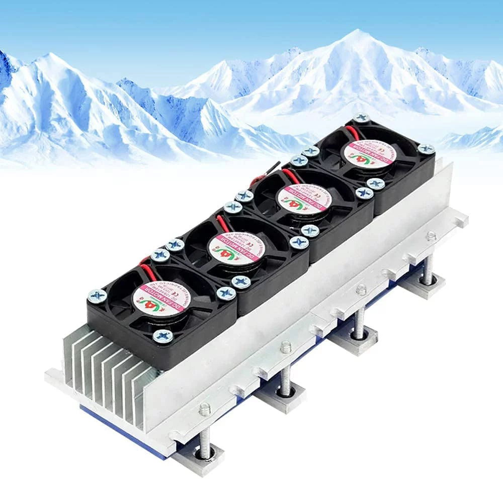 4 Chip 288W 12V Semiconductor Refrigeration Kit V91476