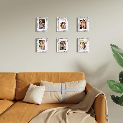 Black 5x7 Picture Frames Set of 9 Q302637