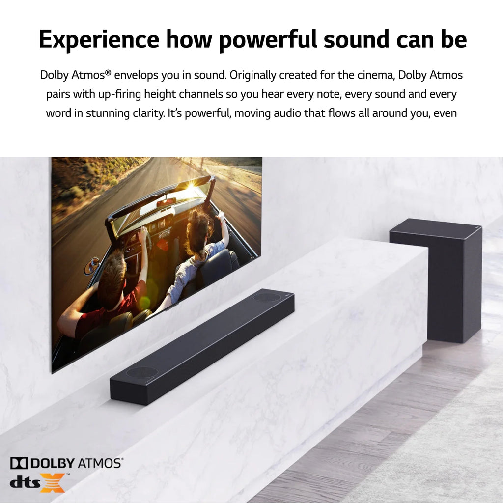 3.1.2 Channel High Res Audio Soundbar with Dolby Atmos R8505