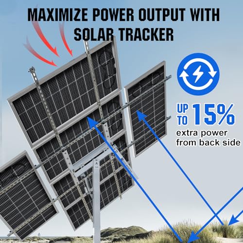 195 Watt 12 Volt Monocrystalline Double-Sided Solar Panel T5677