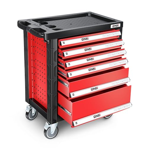 Green 7-Drawer Rolling Tool Cabinet Chest J38249