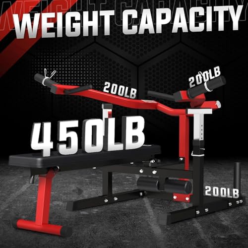 Chest Press Machine with Independent Converging Arms, Adjustable Flat Incline Bench C260