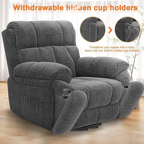 Super Oversized Lift Recliner with Massage and Heat Y58118