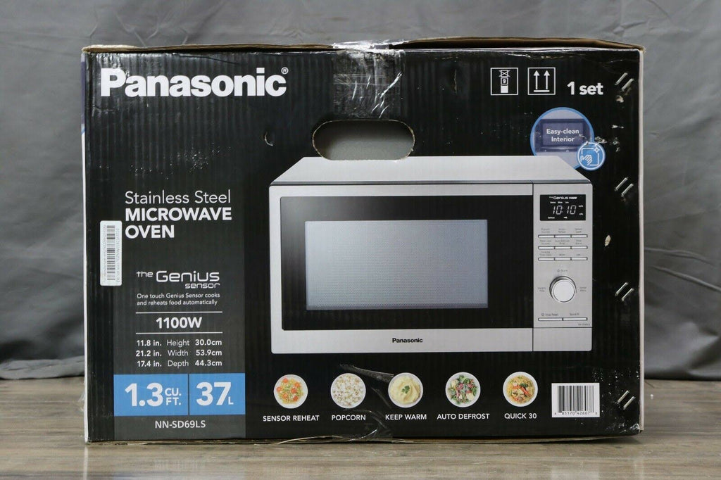 1100W Countertop Microwave Oven - Stainless Steel U71860