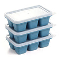 3 Pack Mini Ice Cube Trays with Lid Silicone E899203