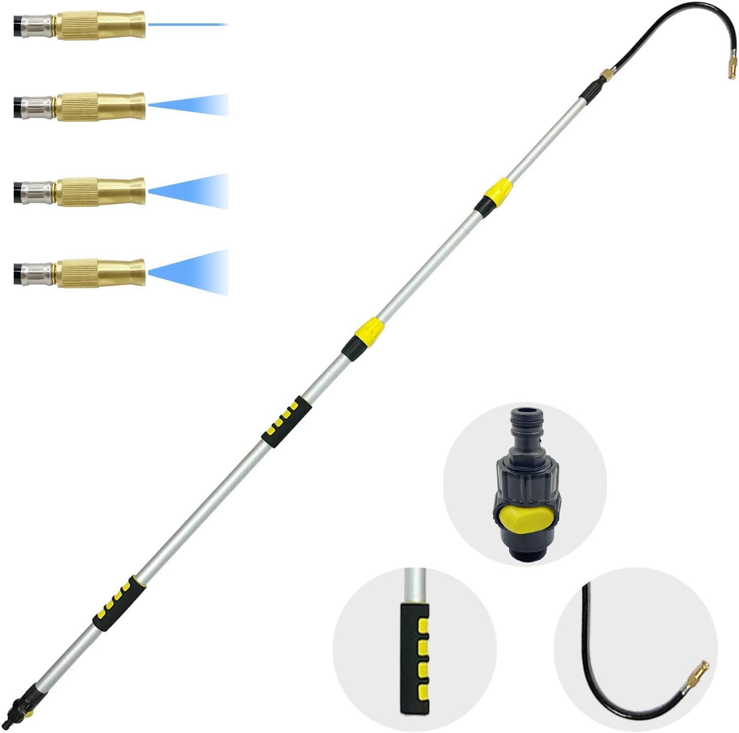 12FT Telescoping Gutter Cleaning Wand Kit Pack of 2 A72199