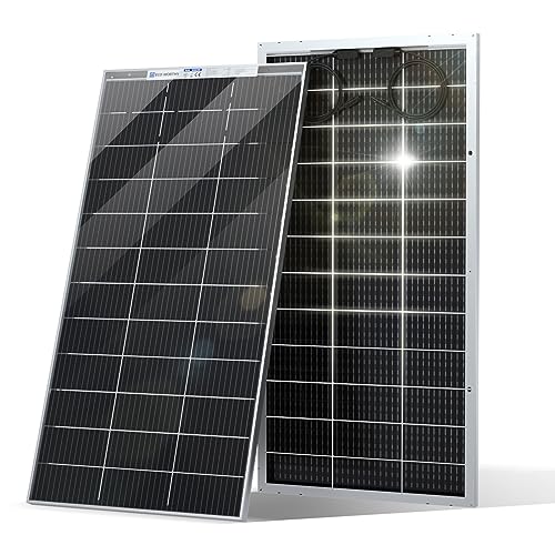 195 Watt 12 Volt Monocrystalline Double-Sided Solar Panel T5677