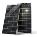 195 Watt 12 Volt Monocrystalline Double-Sided Solar Panel T5677