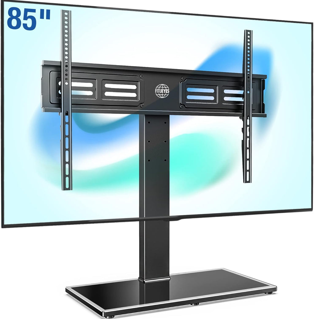 Table Top TV Stand for 50-85 inch TVs and Rolling TV Stand for 32-75 Inch TVs Z360
