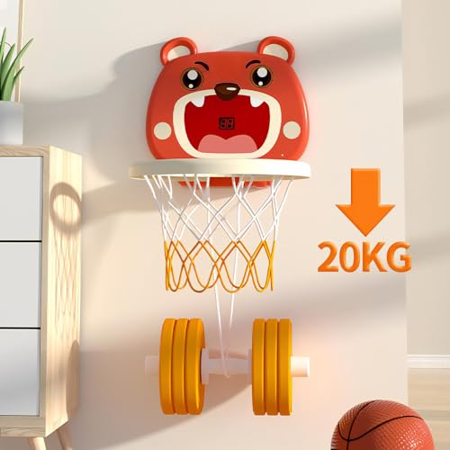 Adjustable Height 2.4-6.5 ft Portable Basketball Hoop I22103