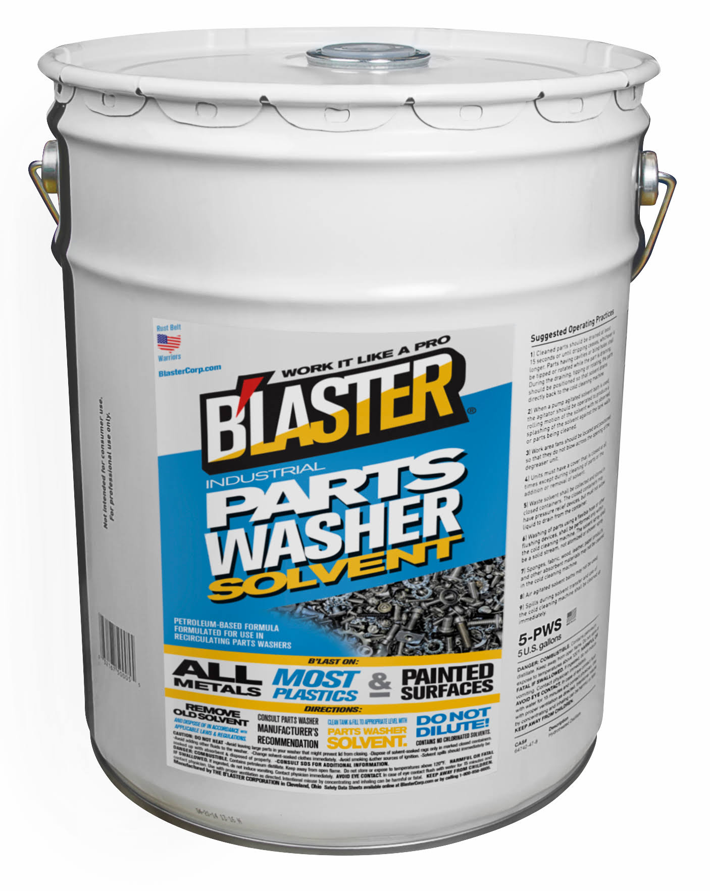 5-Gallon Parts Wash Solvent E650