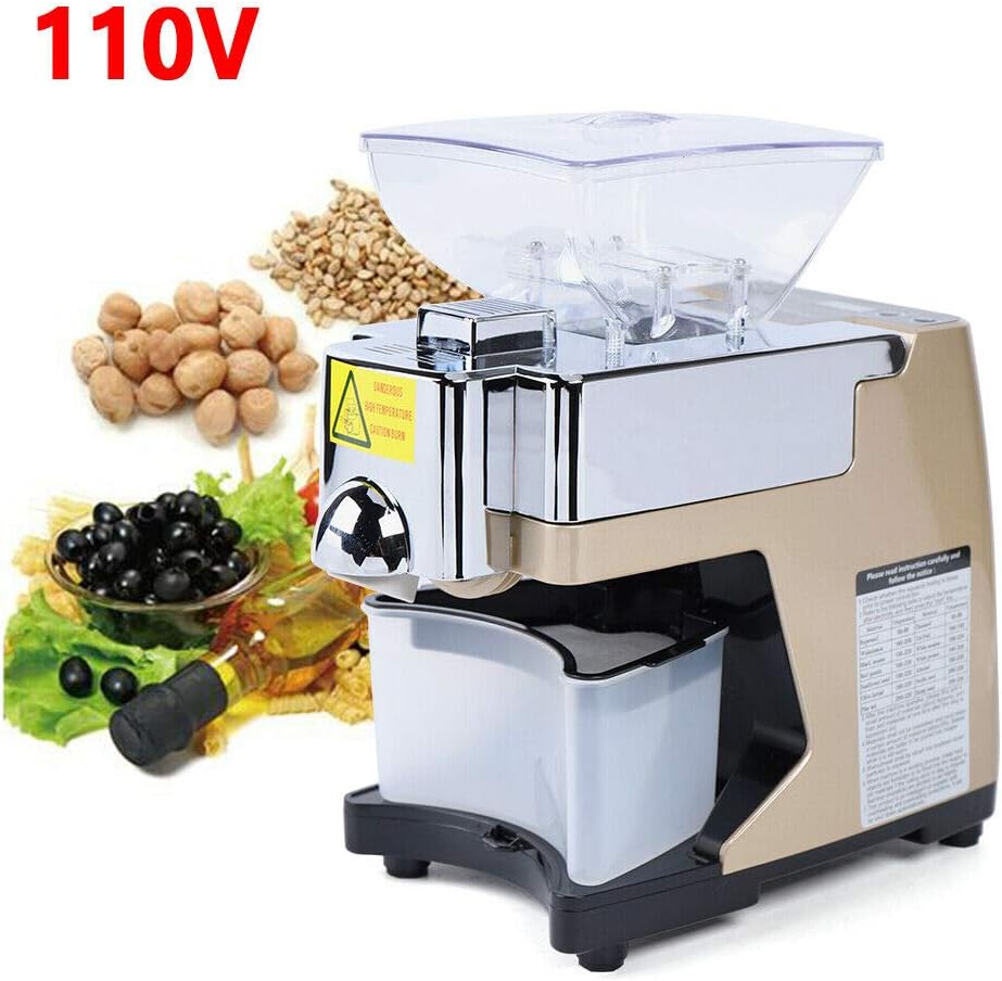 Stainless Steel 110V 450W Automatic Oil Press Machine Z48128