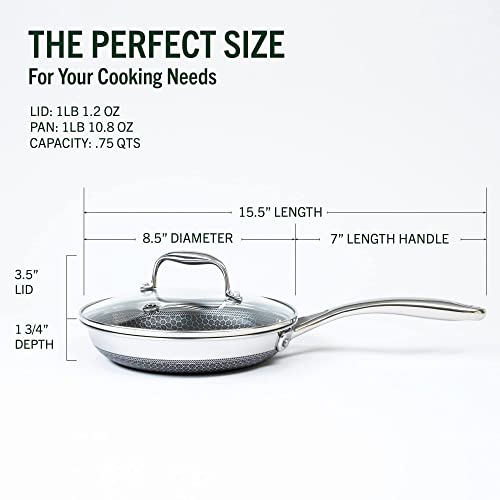 10 Inch Hybrid Stainless Steel Frying Pan C68335