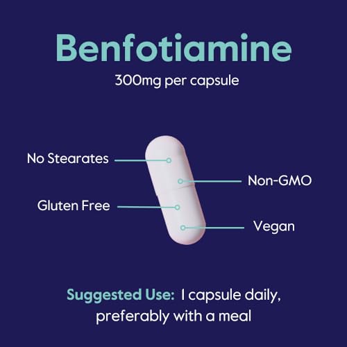 Benfotiamine 300mg 180 Vegetarian Capsules R6170
