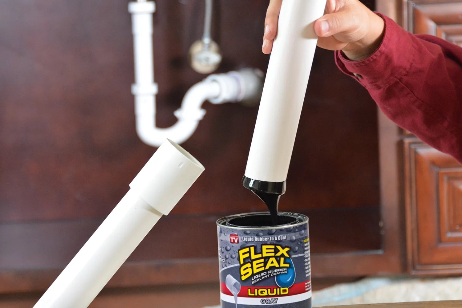 White 32 oz Liquid Rubber Sealant Coating U404