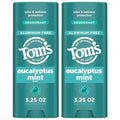 Unscented Natural Deodorant, Aluminum Free, 3.25 oz, 2-Pack Q51644