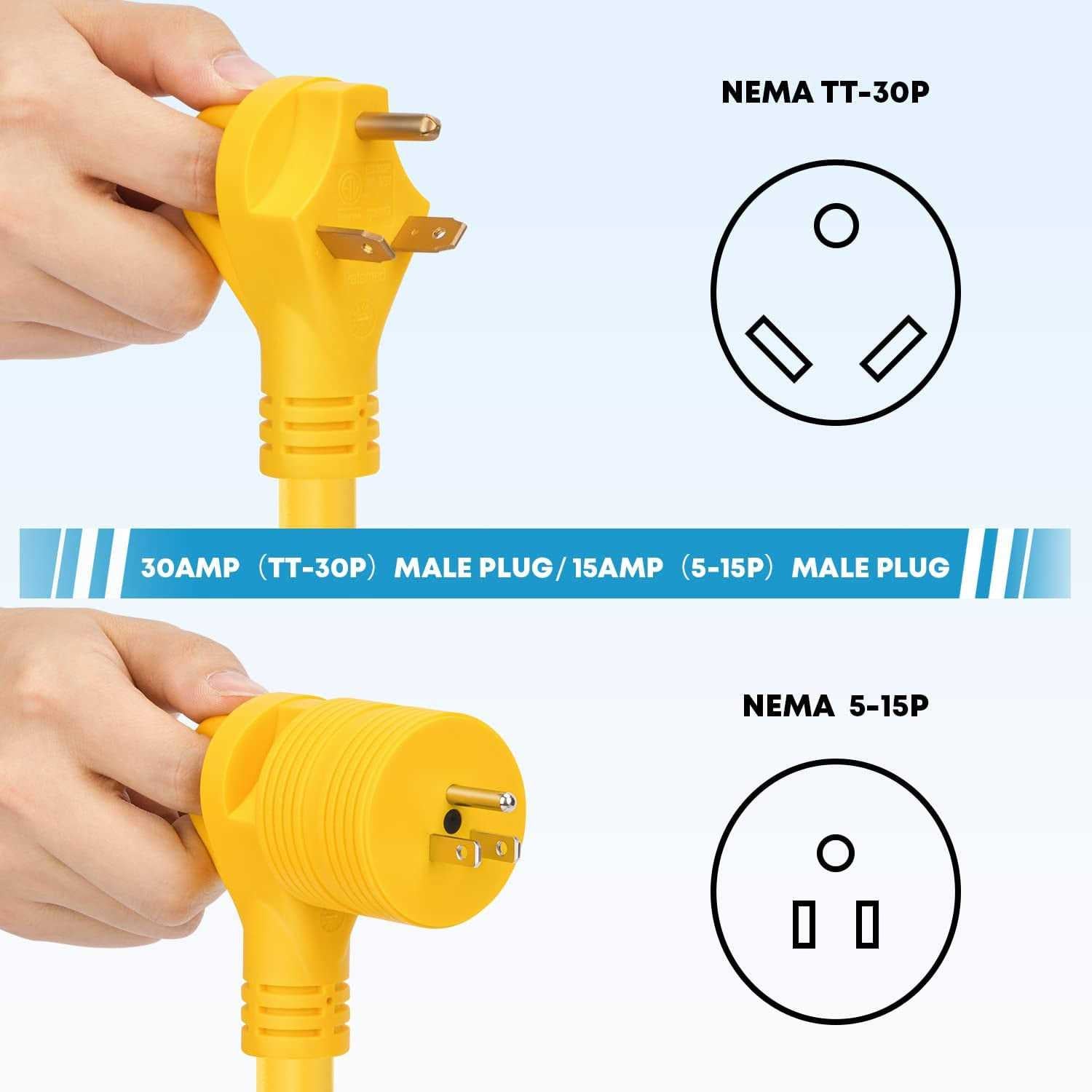 30 Amp 4 Prong Generator Cord R386761