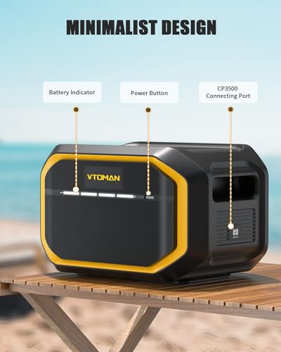 Portable Power Station LiFePO4 Battery Generator 1000W 14 Output Ports Q247