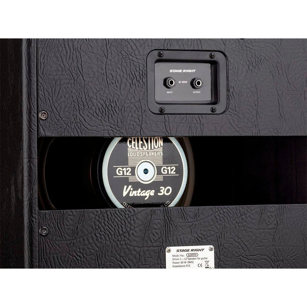 1x12 Guitar Speaker Cabinet with Celestion Vintage 30 E3784