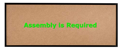 8.5x22 inch Black Picture Frame Box of 4 H60548