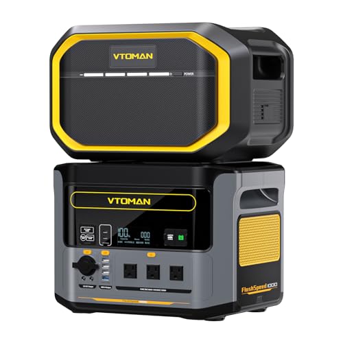 Portable Power Station LiFePO4 Battery Generator 1000W 14 Output Ports Q247