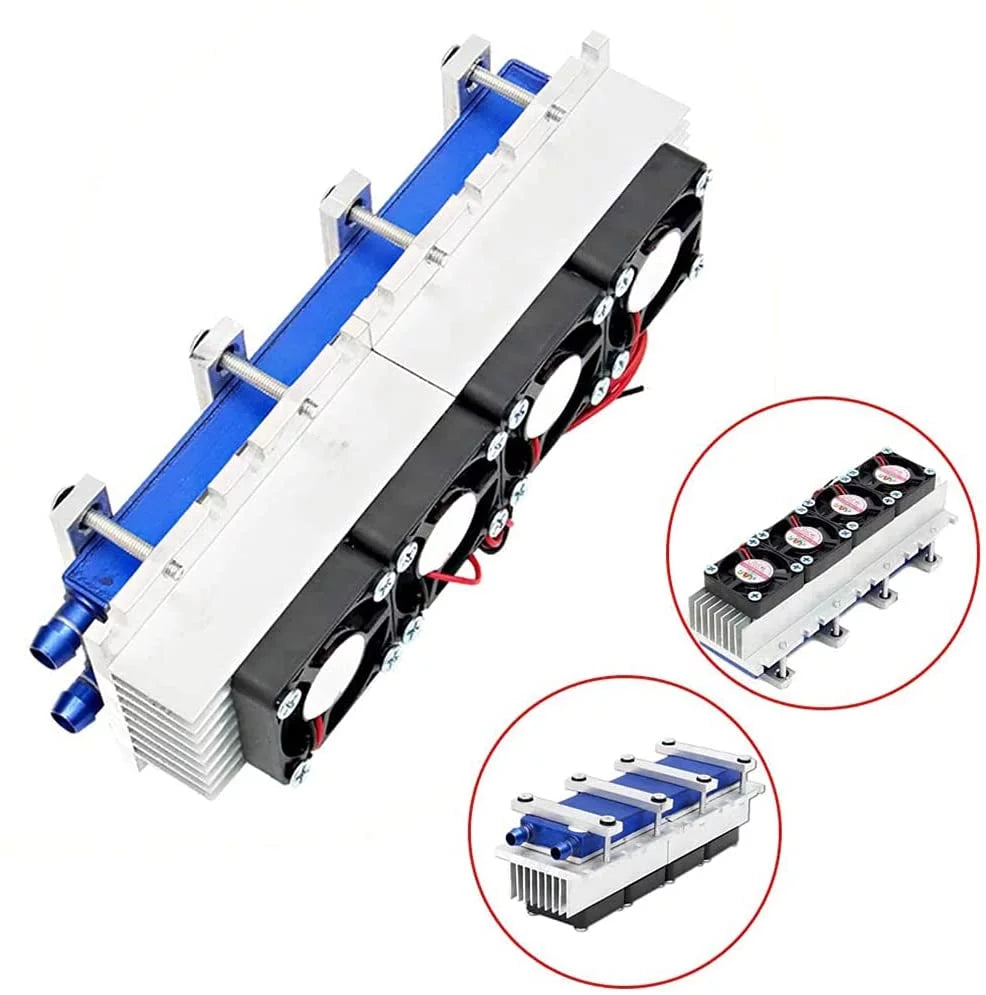 4 Chip 288W 12V Semiconductor Refrigeration Kit V91476