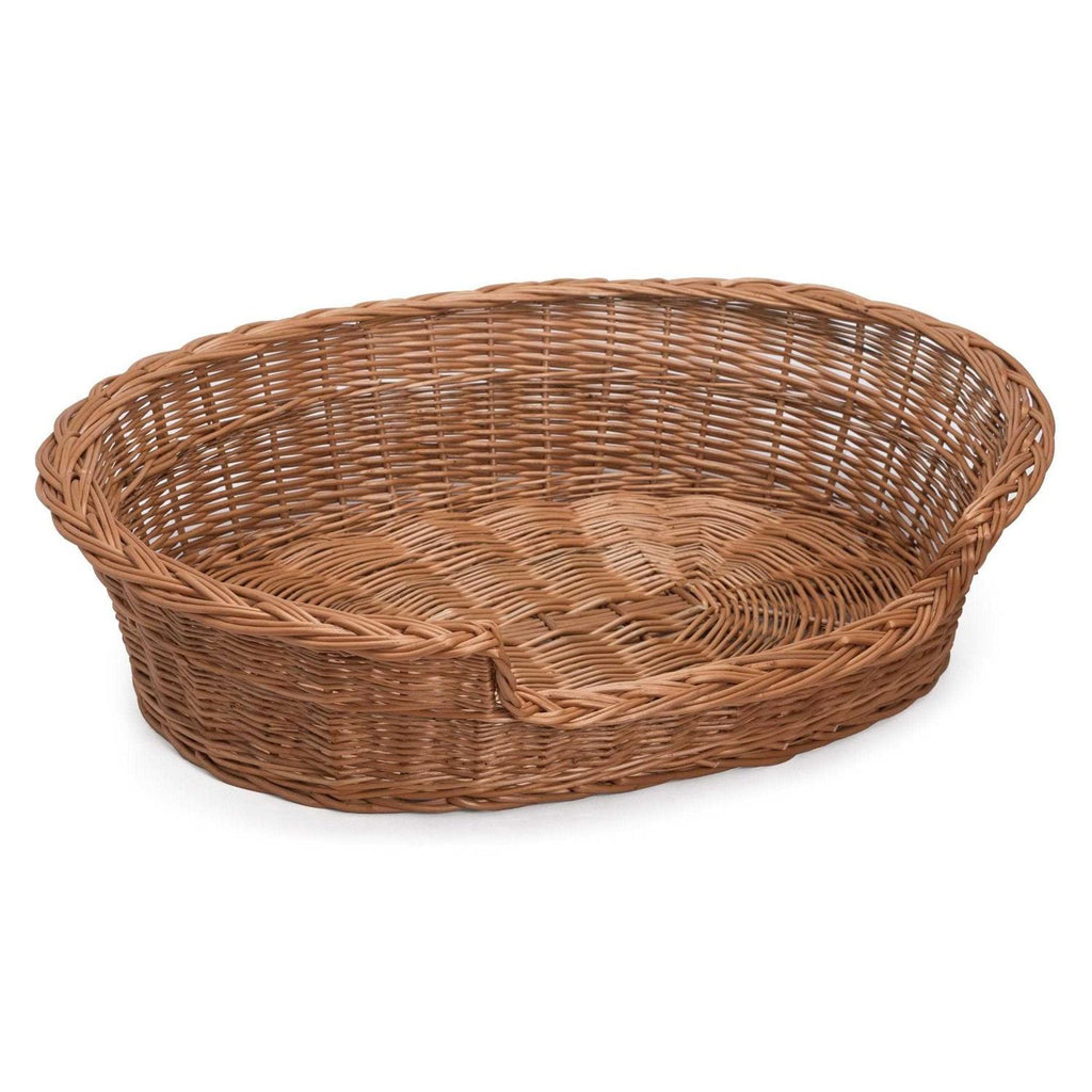 Wicker Dog Bed Basket L4401