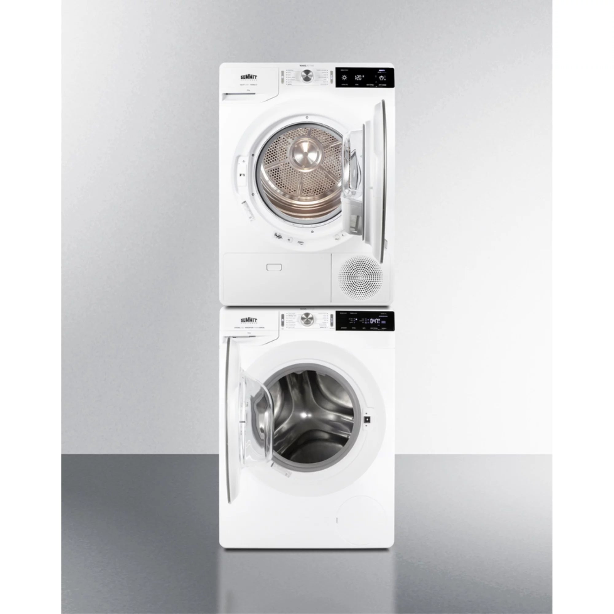 24" Wide 2.3 Cu. Ft. Front Load Washer And 24" Wide 3.88 Cu. Ft. Electric Dryer T492937