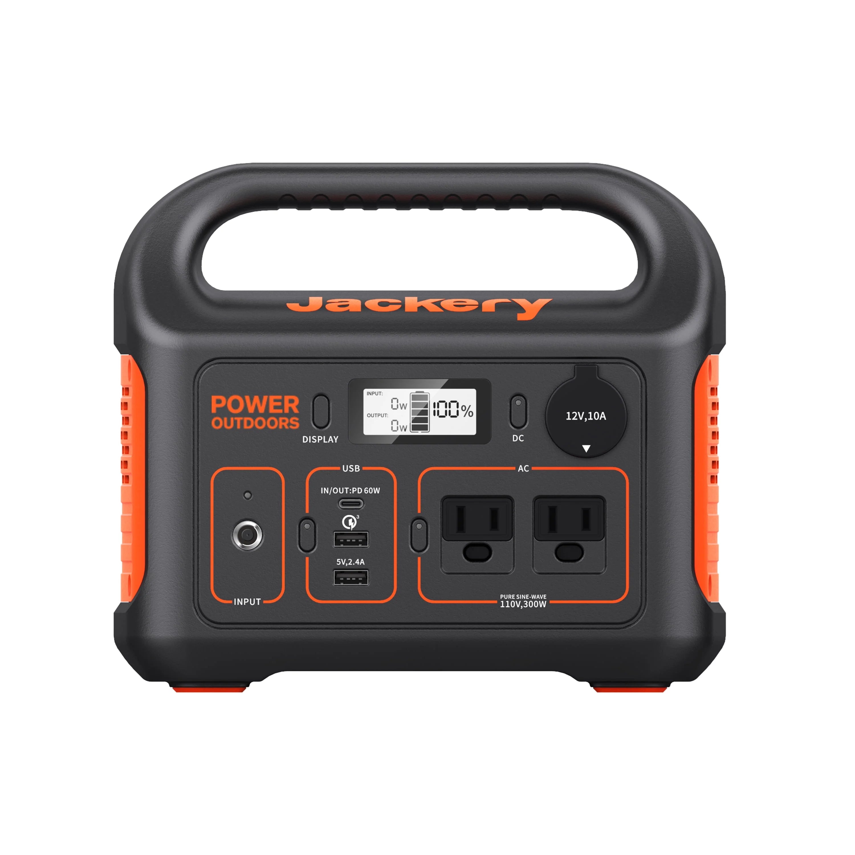 Portable Power Station with Automobile Battery Charging Cable Z59775