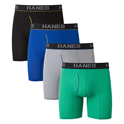 4-pack Ultra Lightweight Mesh Boxer Briefs T82782