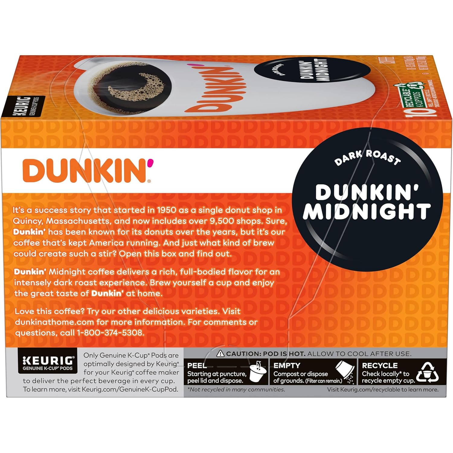 Dark Roast Coffee, 60 K-Cup Pods G24943