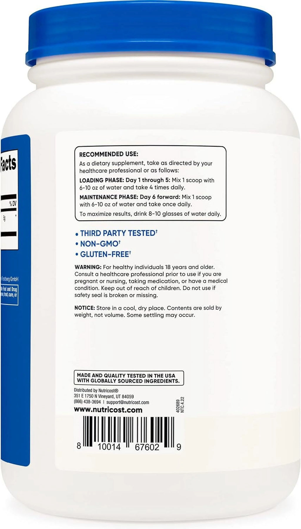 Creatine Monohydrate 1KG H3736
