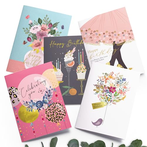 30 Unique Christmas Cards with Envelopes 4x6 and Gold Sealing Stickers Boxed Greeting Cards Set M330831