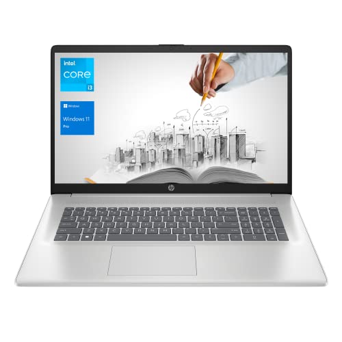 17.3” HD+ Display 11th Gen Intel Core i3 8GB RAM 256GB SSD Silver Laptop Y290665