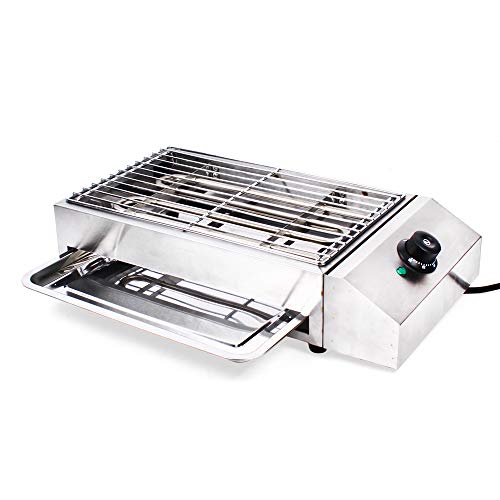 Electric Smokeless Indoor Barbecue Grill J92478