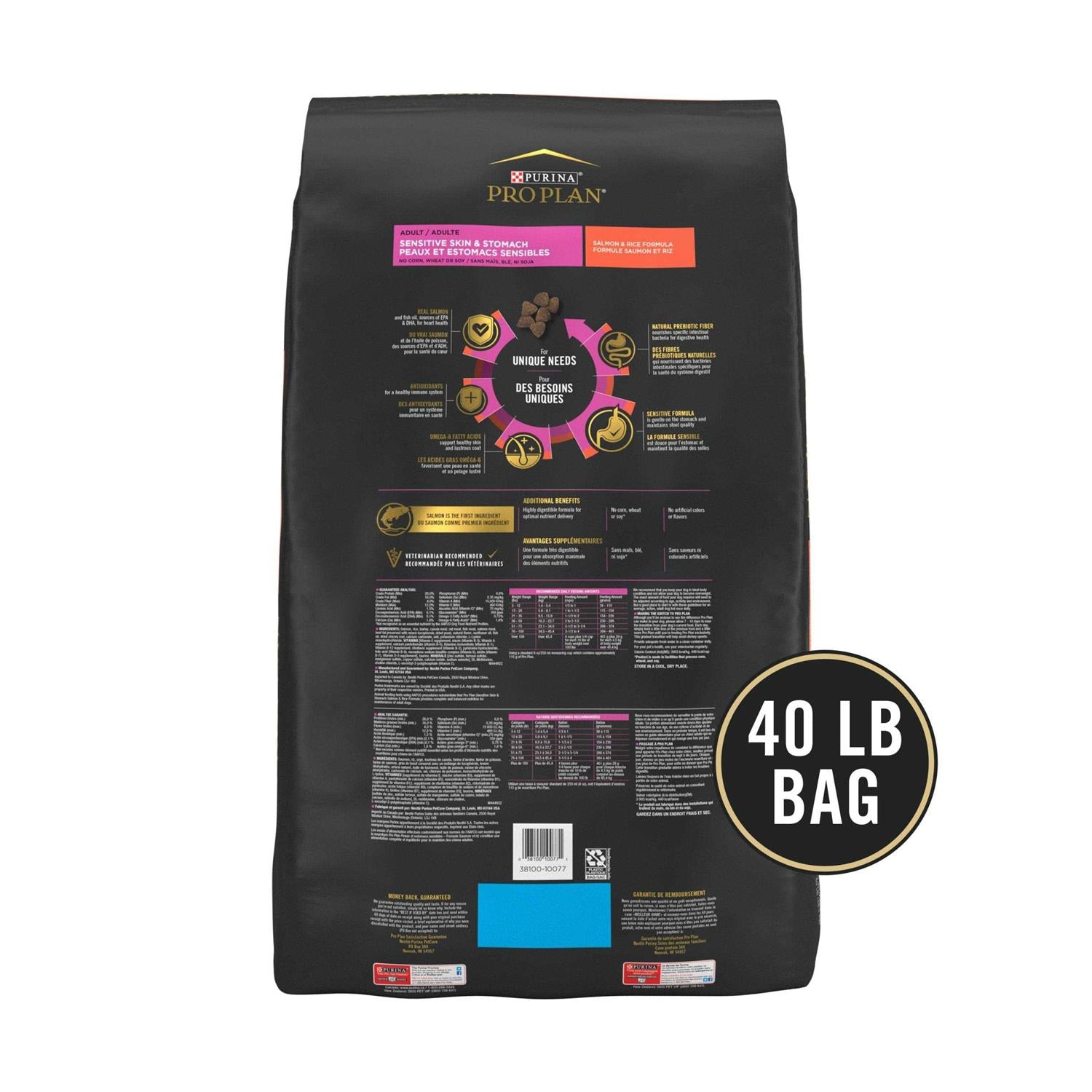 Salmon & Rice Formula Dry Dog Food U515518