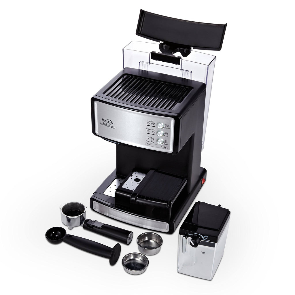 Silver Espresso and Cappuccino Maker M1428