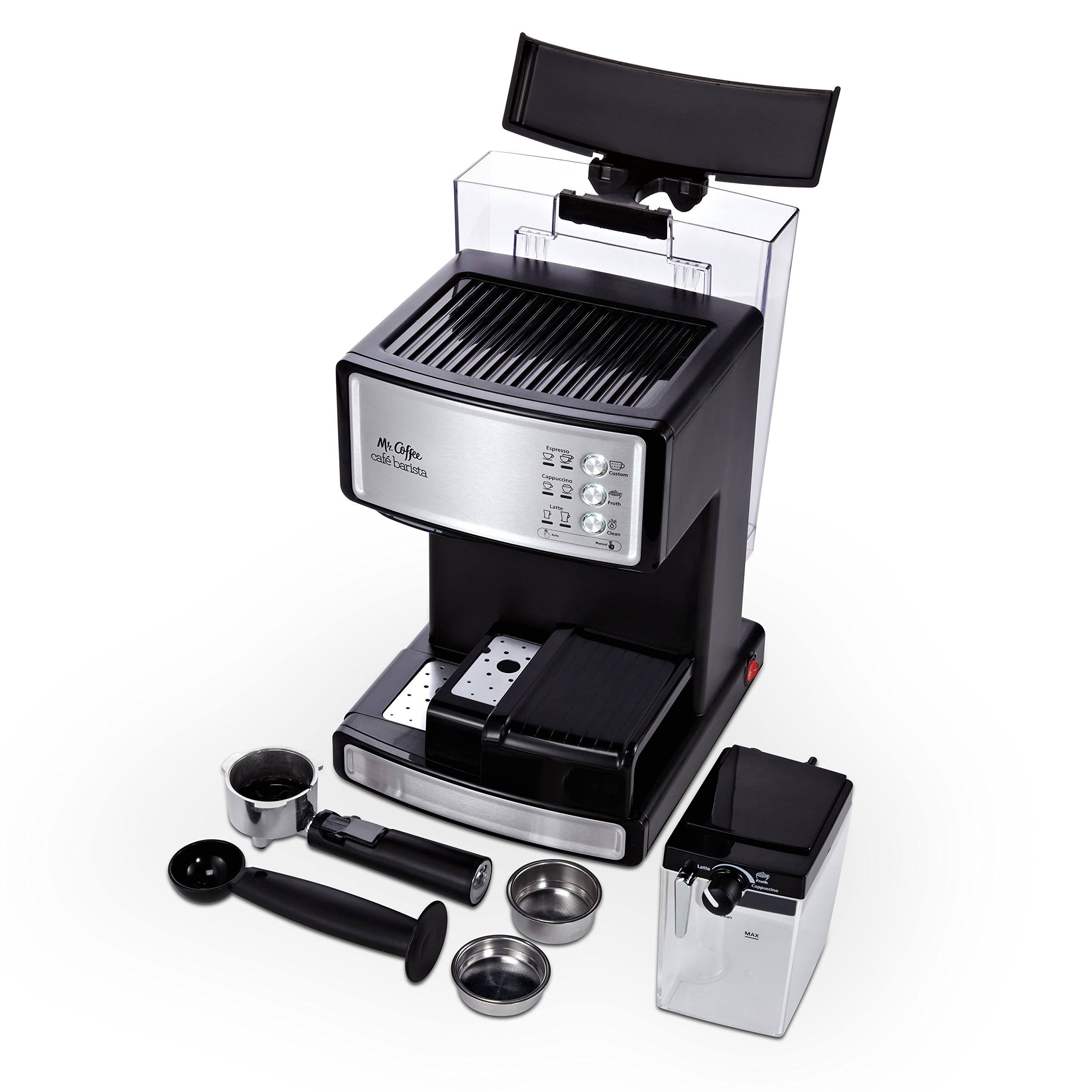 Silver Espresso and Cappuccino Maker M1428