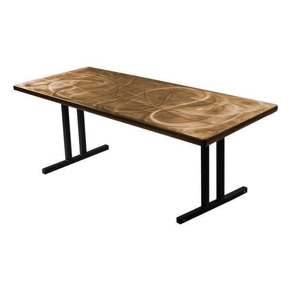 Swirl Folding Table 30x72 X270356