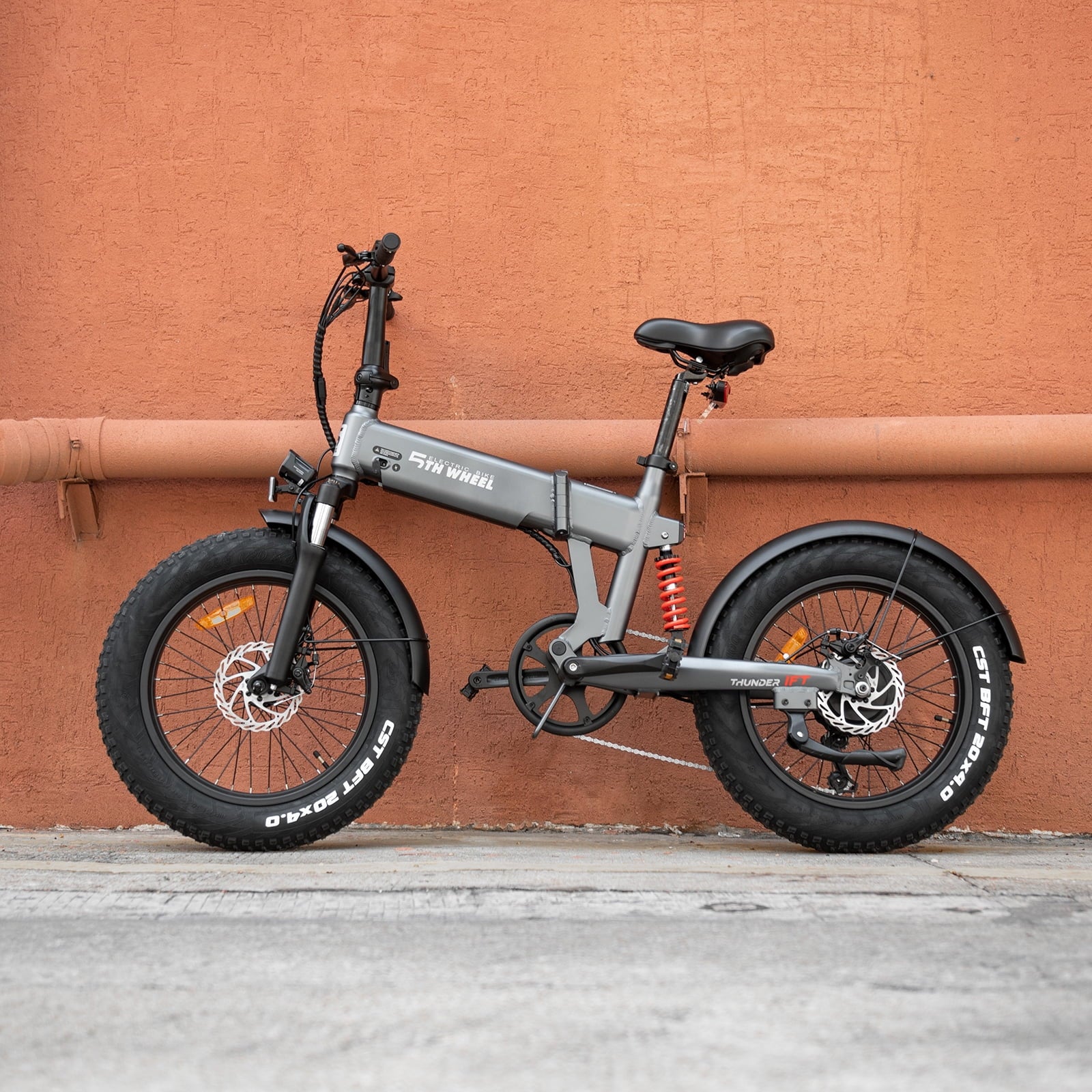 48V 10.5Ah Removable Battery 500W Motor Foldable Fat Tire Electric Bike V223